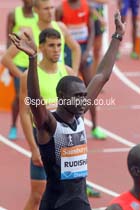 David Rudisha winner of the 800 metres Glasgow Diamond League. Photo: David T. Hewitson/Sports for All Pics